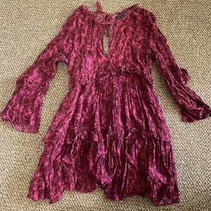 American Eagle flowy mini dress